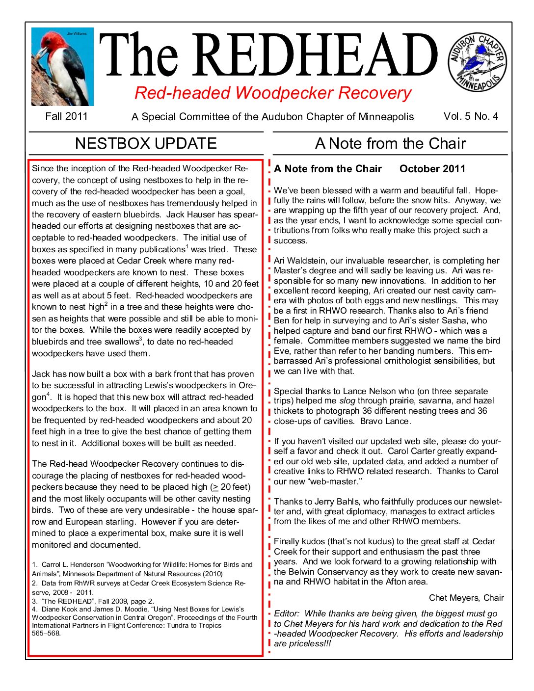 example newsletter.
