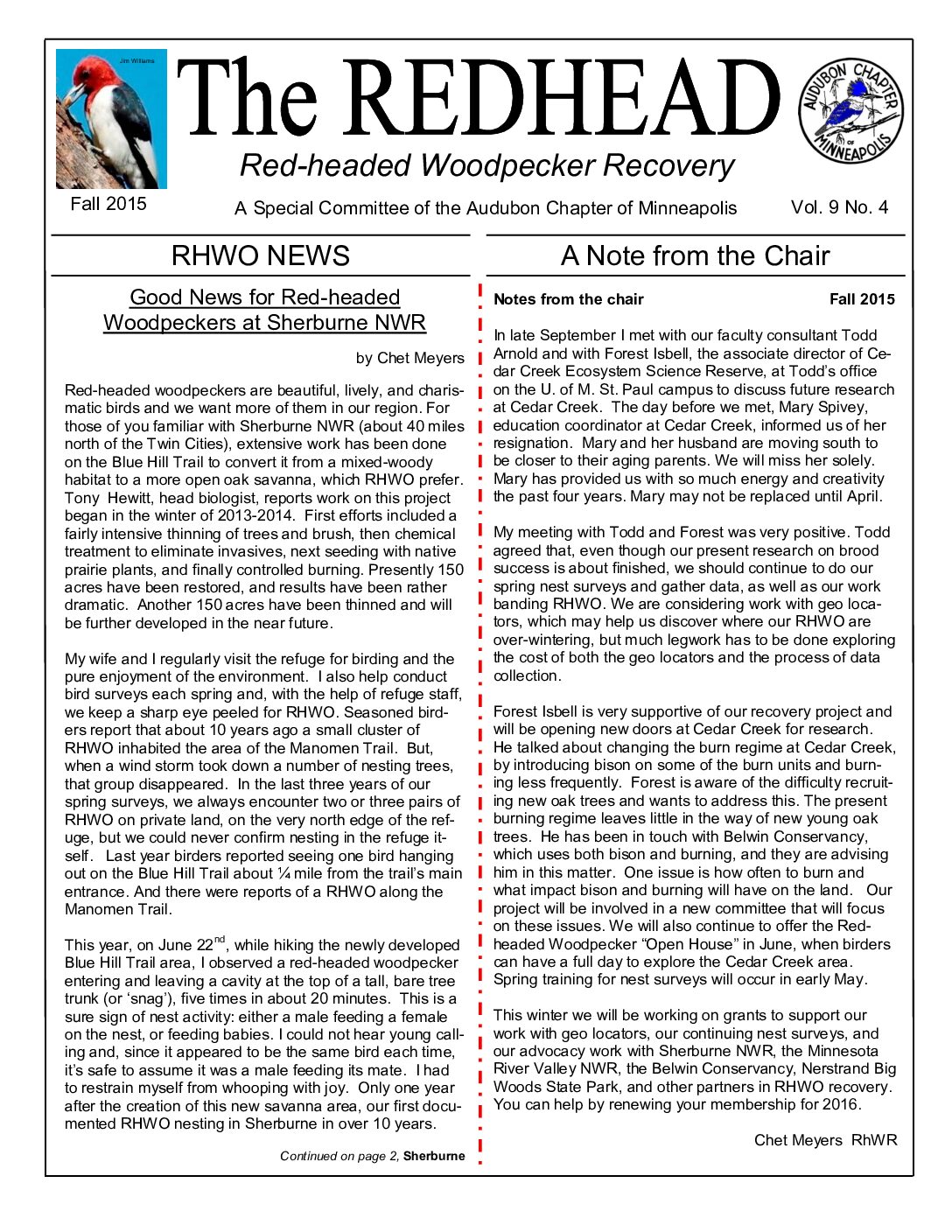 example newsletter.