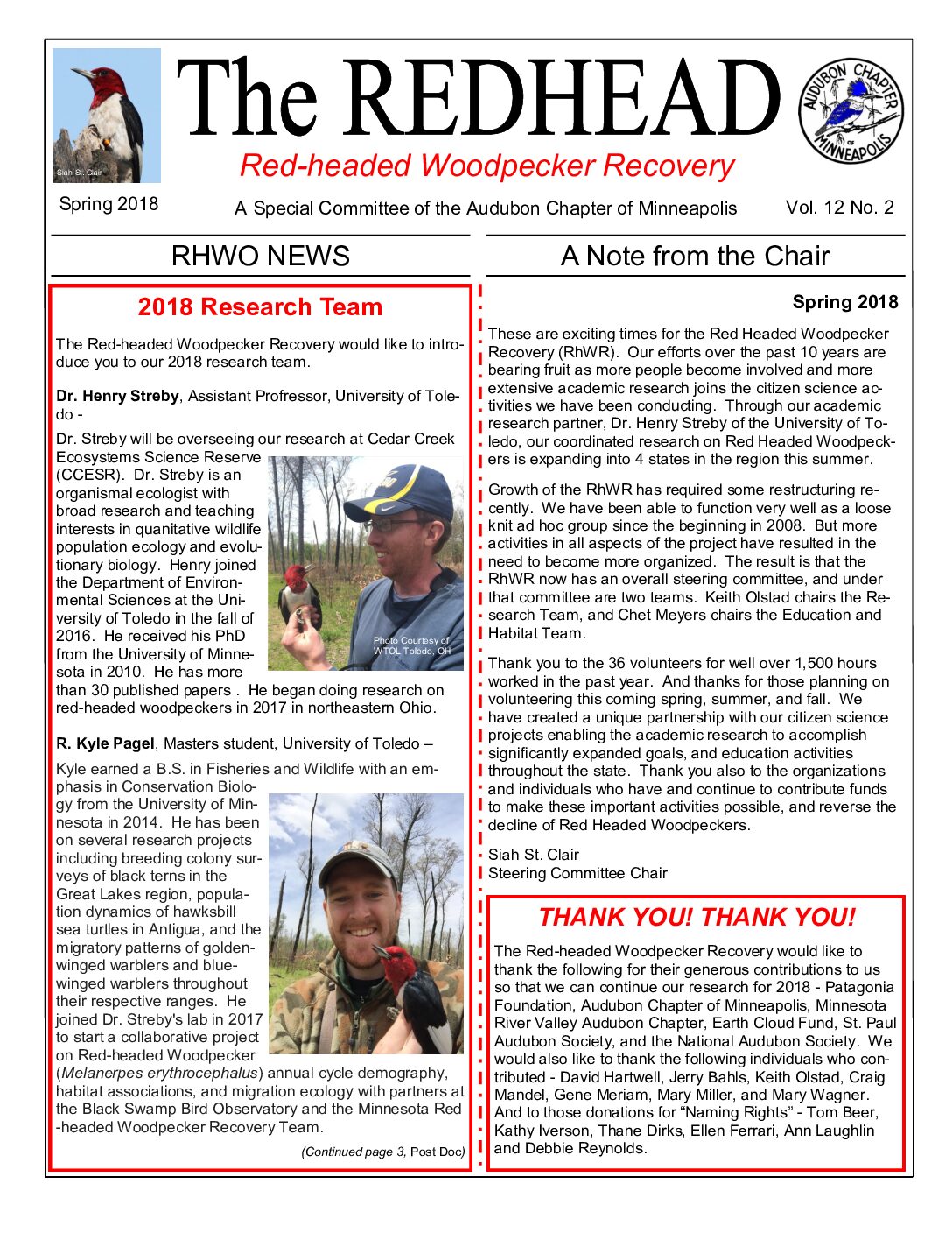 example newsletter.