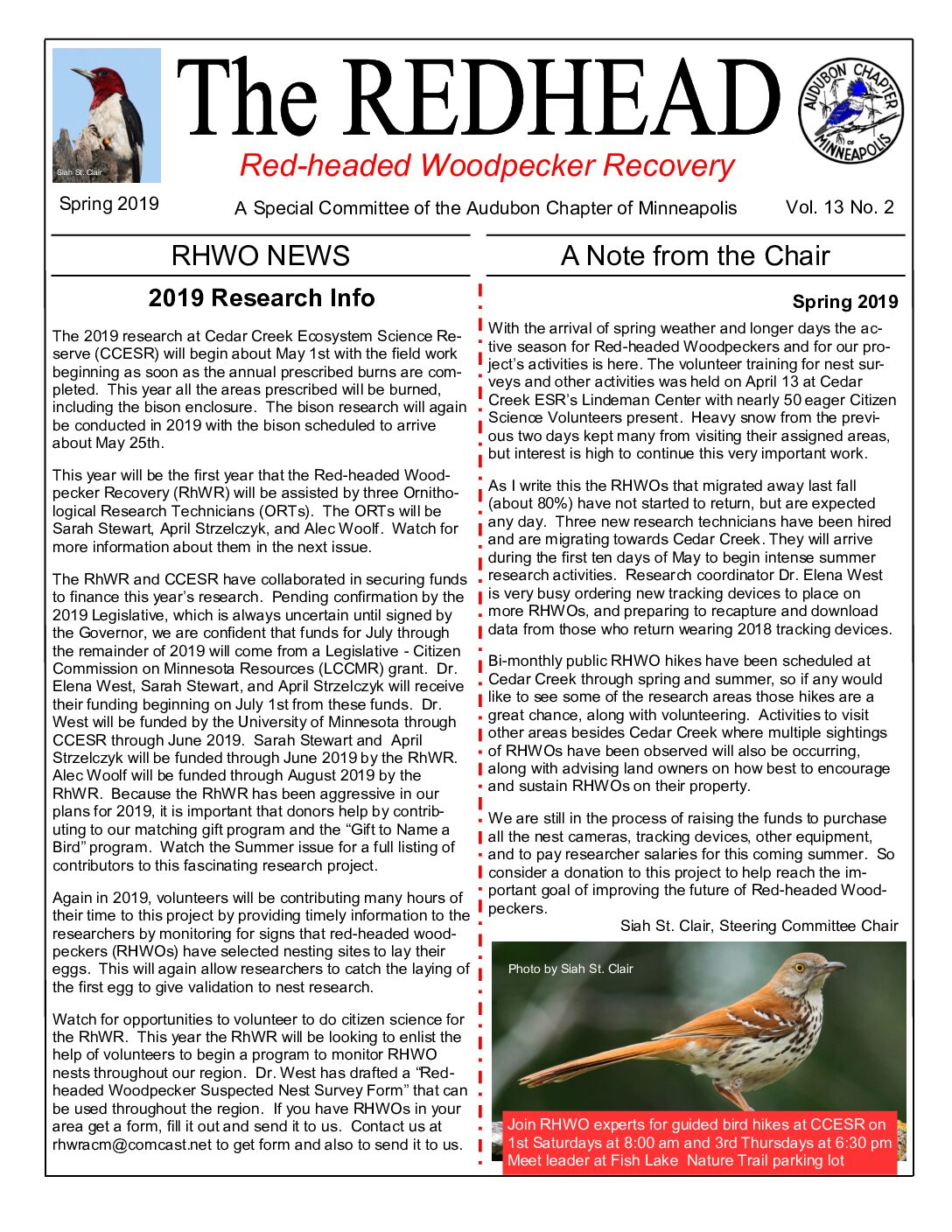 example newsletter.
