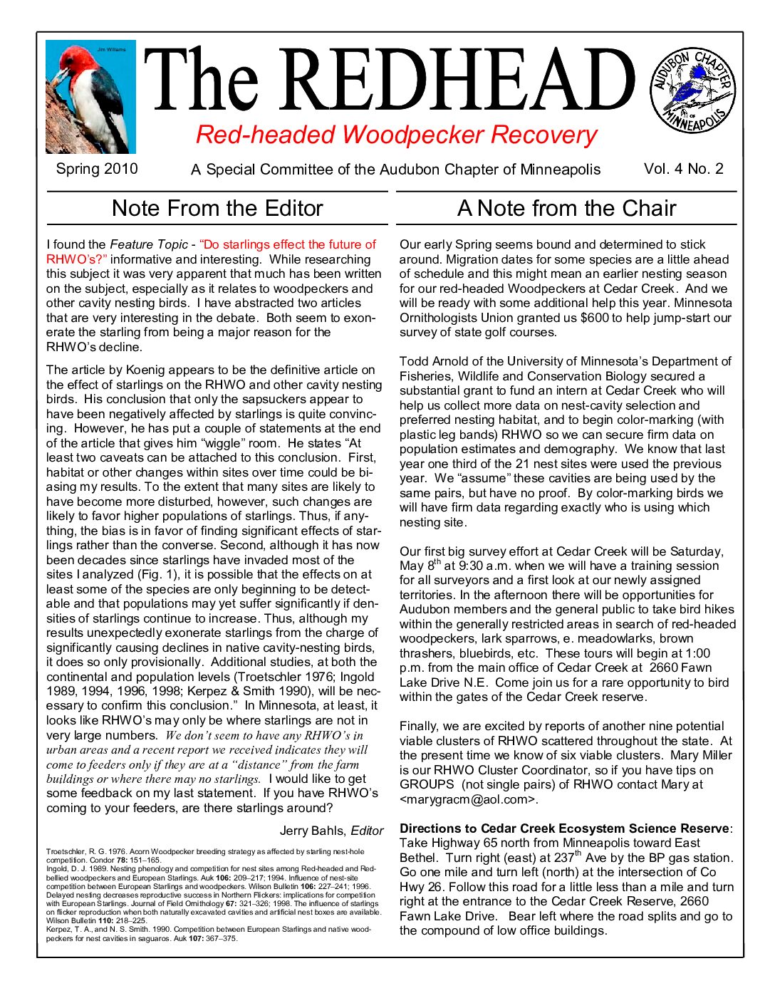 example newsletter.