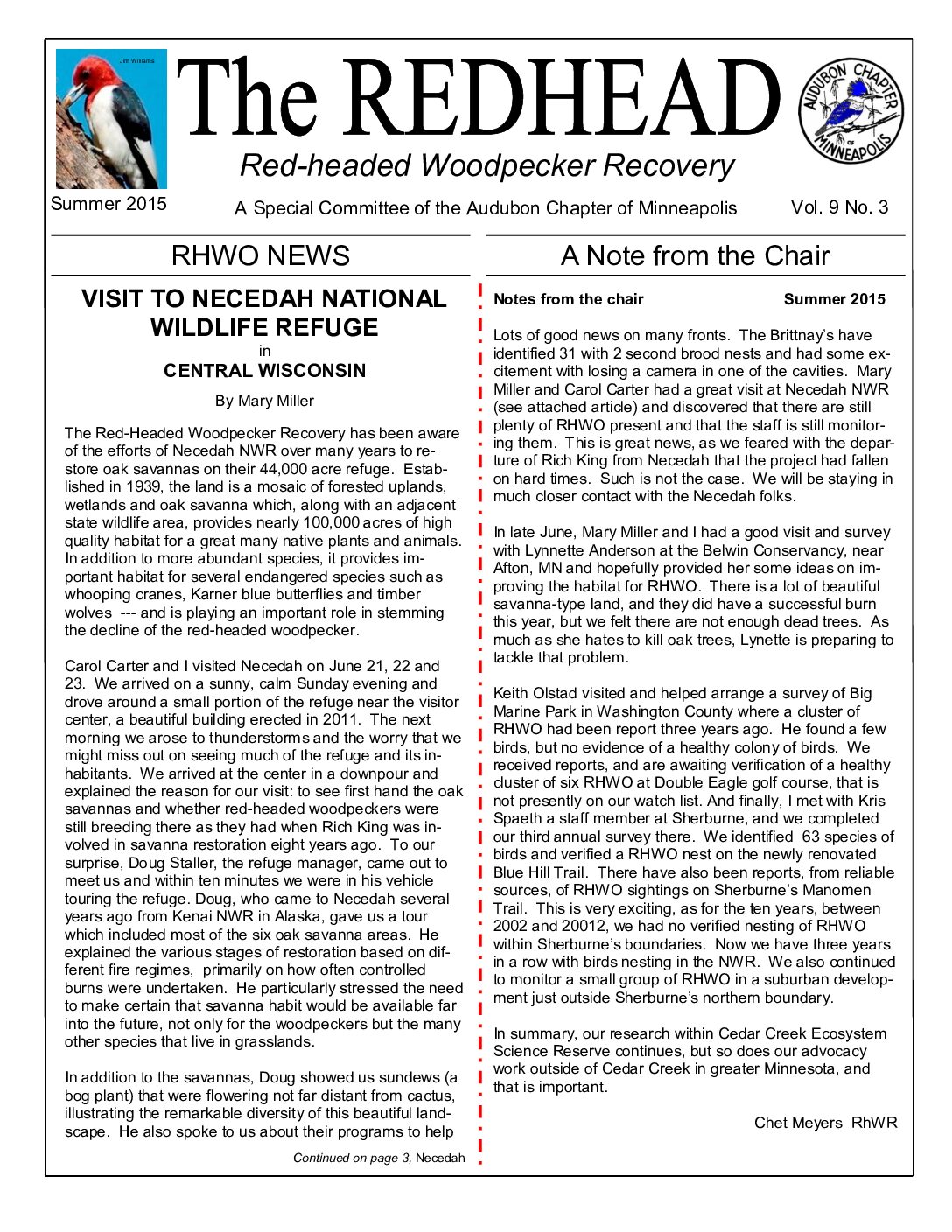 example newsletter.