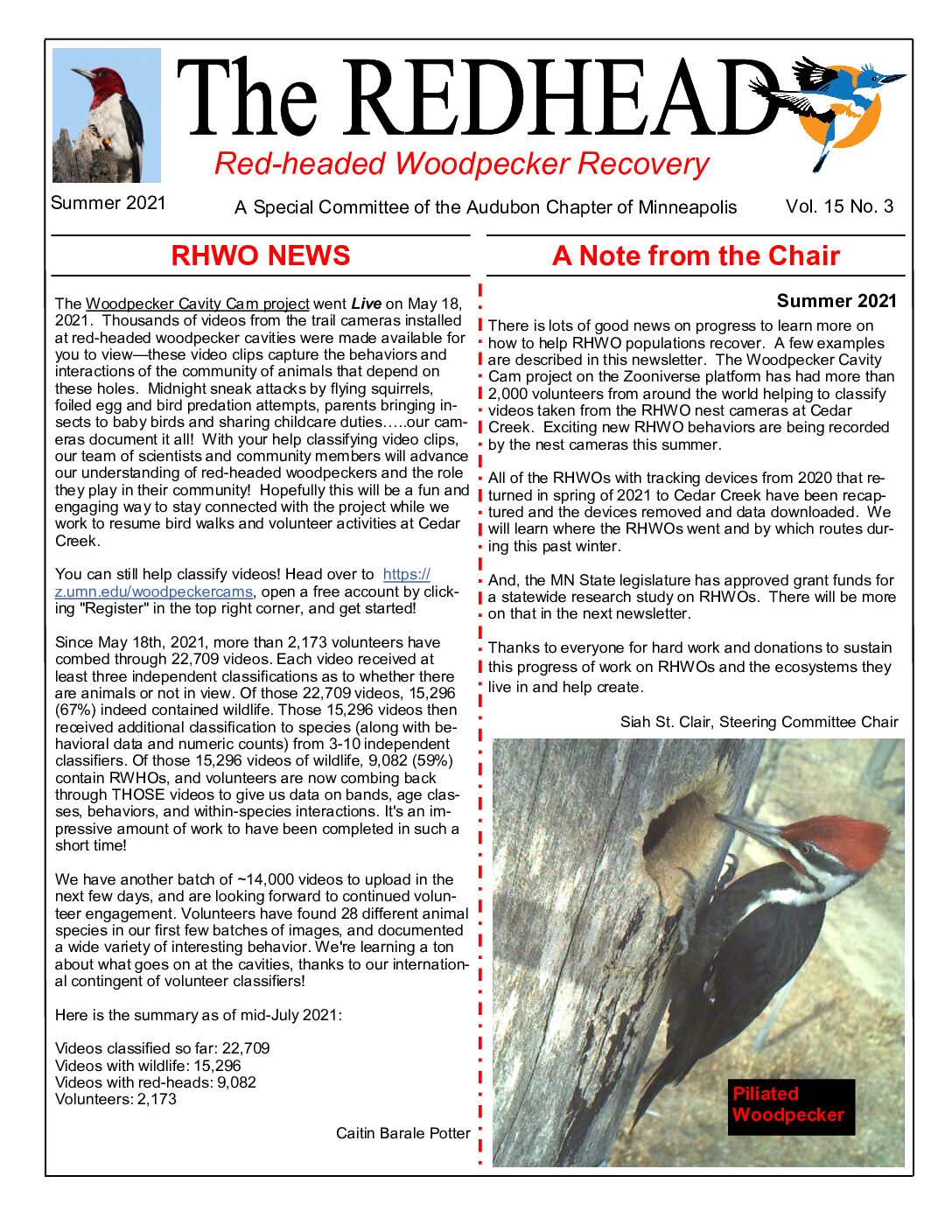 example newsletter.