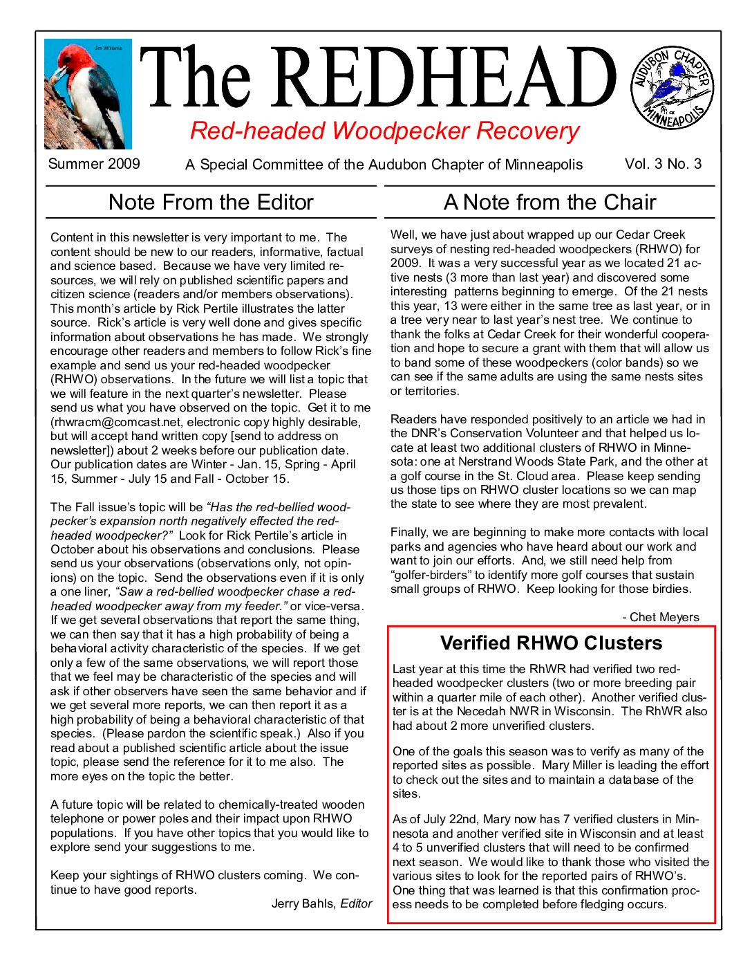 example newsletter.