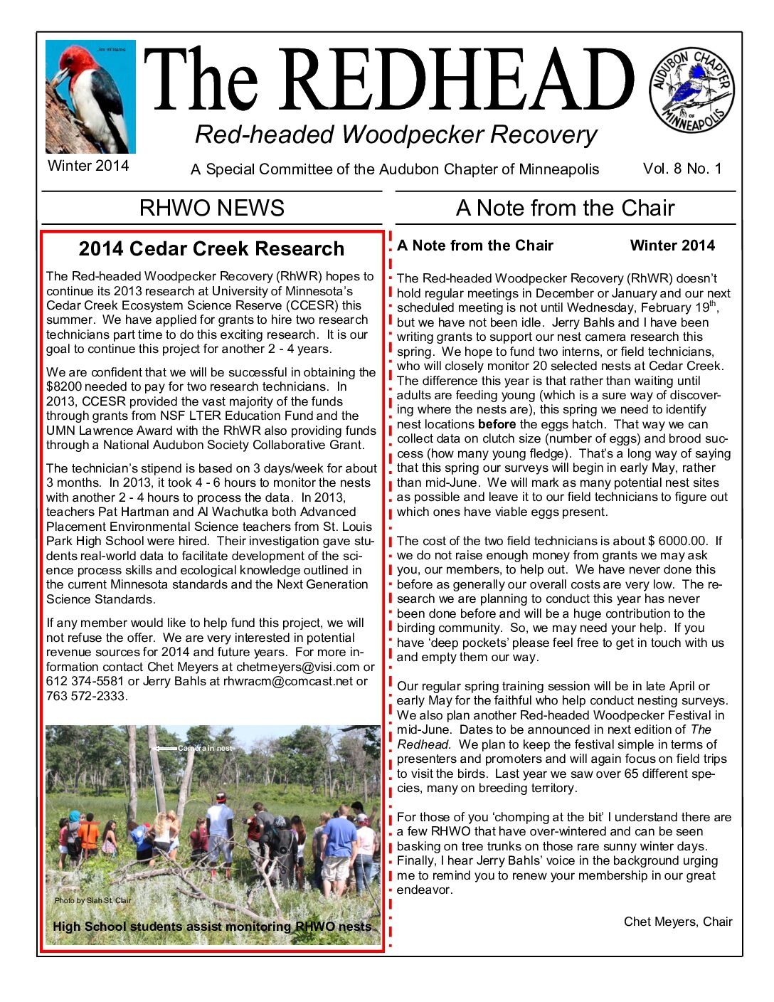 example newsletter.
