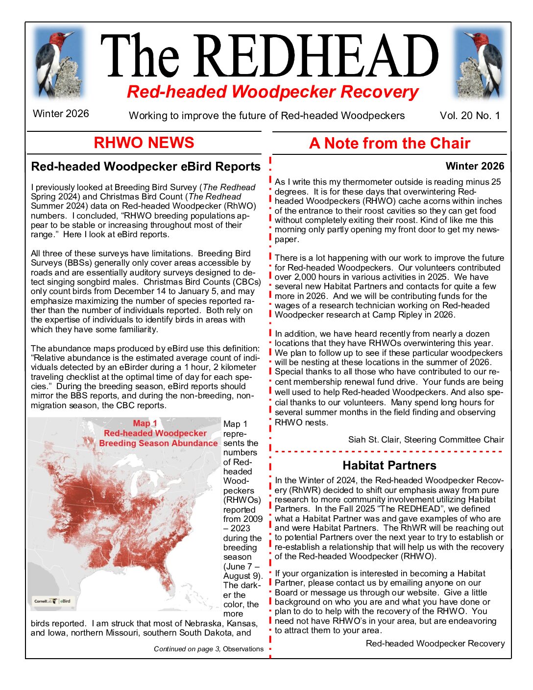 example newsletter.
